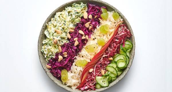 Rainbow Coleslaw