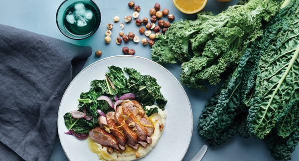 Ankbröst med rotselleri & apelsin