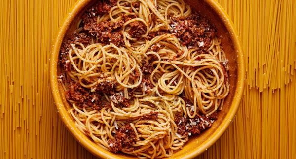 Spaghetti med köttfärssås