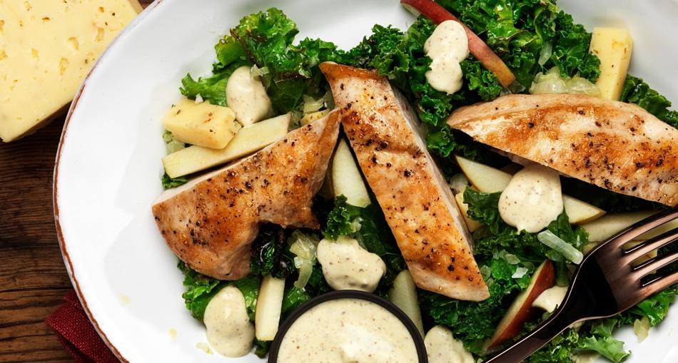 Kycklingfilé med kryddost