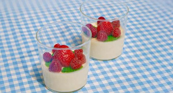 Fläderpannacotta
