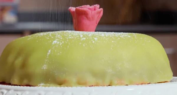 Prinsessvåffeltårta