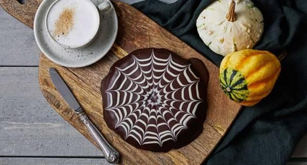 Halloween-kladdkaka