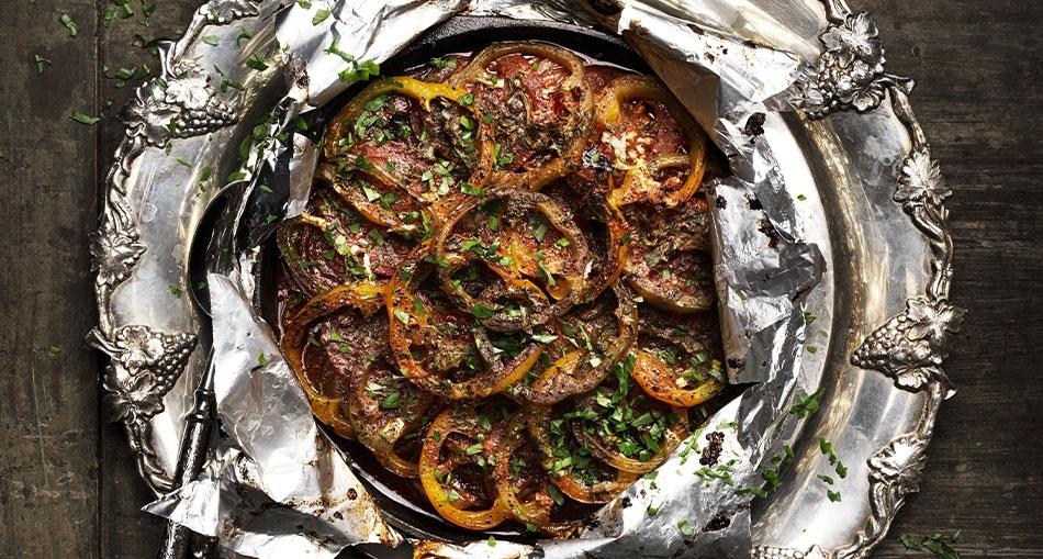 Kurdisk auberginegratäng