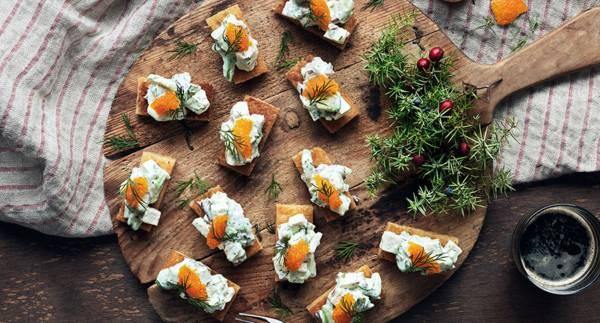 Vegetarisk röra Skagen-style